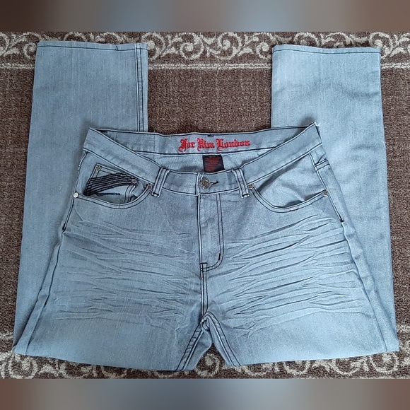 * For Him London Mens Jeans ~ 36x33 - Picture 3 of 3